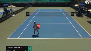 VIDÉO. Tennis : sous une chaleur écrasante, un joueur prend une douche en plein match… Et se fait disqualifier !
