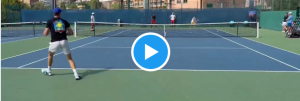 Vidéos > Sinner toujours à l&rsquo;entraînement, le son de la balle fait peur !