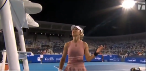 WTA – Cincinnati > Kalinskaya à l&rsquo;arbitre : « Je pense qu’ils sont ivres ou quelque chose comme ça »