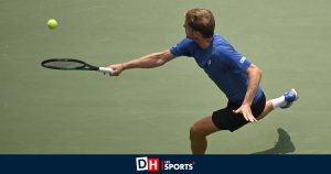ATP Hangzhou: David Goffin sort au premier tour, défait par le 93e joueur mondial