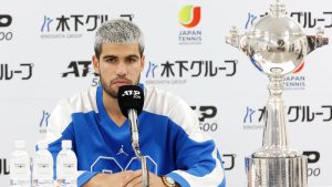 Alcaraz vainqueur à Tokyo et forfait dans la foulée pour Shanghai