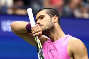 Face à Jannik Sinner en finale, Carlos Alcaraz a perdu son tout premier set de l&rsquo;US Open