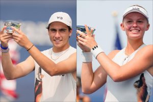 Ivan Ivanov et Jeline Vandromme lauréats de l&rsquo;US Open chez les juniors