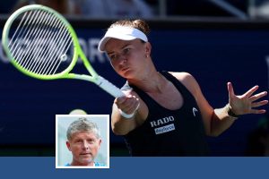 Jiri Novak, coach de Barbora Krejcikova, avant les quarts de finale de l&rsquo;US Open
