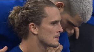 Laver Cup > Zverev pleure, Alcaraz le console, mais Sascha a plombé l&rsquo;Europe