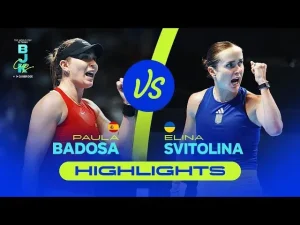 Regardez les moments forts de Svitolina contre Badosa lors des quarts de finale de la Billie Jean King Cup 2025 où l&rsquo;Ukraine affronte l&rsquo;Espagne.