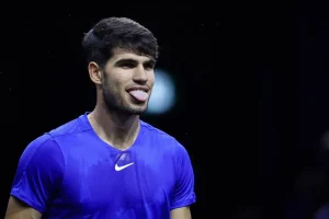 Revivez ce point spectaculaire entre Alcaraz et Fritz à la Laver Cup 2024