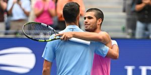 US Open > Carlos Alcaraz (tombeur de Djokovic en demies) : « Je dis toujours la même chose à Novak »