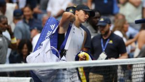 VIDEO. « C’est vous qui avez besoin d’une pause mentale » : l’échange tendu entre une championne de tennis et un journaliste à l’US Open