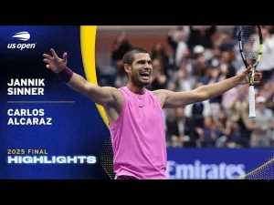 Vidéo: Regardez les temps forts de Carlos Alcaraz battant Jannik Sinner en finale de l&rsquo;US Open 2025.