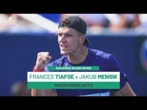 Vidéo: Regardez les temps forts de Tiafoe contre Mensik lors des qualifications de la Coupe Davis 2025, deuxième tour, où les États-Unis affrontent la Tchéquie.