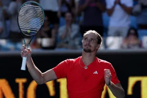 l’Allemand rejoint Medvedev en quarts de finale à Pékin