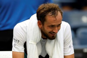 la colère de Medvedev lors de son match contre Alcaraz à Pékin en 2024
