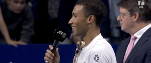ATP – Bruxelles > Auger-Aliassime à sa femme après sa victoire en finale : « Premier titre en tant qu&rsquo;homme marié, je suppose que ça porte chance ! »