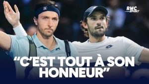 « C&rsquo;est tout à son honneur », Rinderknech salue la victoire de Vacherot