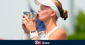 Cette joueuse belge s&rsquo;installe sur le toit du monde : « Son tennis est celui du futur »