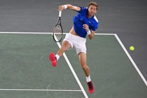 Nicolas Mahut associé à Grigor Dimitrov en double au Rolex Paris Masters pour son dernier tournoi