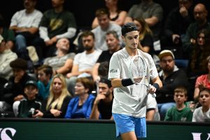 Térence Atmane cède face à Aleksandar Vukic au premier tour du Rolex Paris Masters