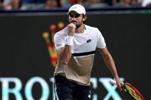 Valentin Vacherot après le succès le plus fou de sa carrière à Shanghai