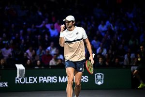 Valentin Vacherot après sa victoire contre Rinderknech au Rolex Paris Masters : « Tout le travail fait pendant quatre ans paye depuis un mois »