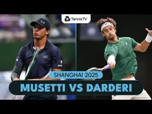 Vidéo: Lorenzo Musetti contre Luciano Darderi : les temps forts du match 💥 | Shanghai 2025 Résumé