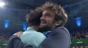ATP – Shanghai > Benoit Maylin s&rsquo;enflamme : « Bon ok, c’est bien joli tout ça, la cousinade, les embrassades, les souvenirs de gamins, «on a gagné tous les 2», mais ça fait 11 ans qu’un Français n’a pas remporté un M1000 ».