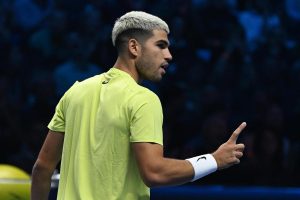 Carlos Alcaraz après sa victoire contre Taylor Fritz aux Finales ATP : « J&rsquo;essayais de ne pas penser à la place de numéro 1 mondial »