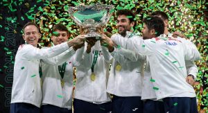 Coupe Davis > Filippo Volandri, capitaine de l&rsquo;équipe d&rsquo;Italie : « Sinner et Musetti nous ont tout de suite écrit. On a une conversation d&rsquo;équipe et ils n&rsquo;ont jamais manqué à l&rsquo;appel »