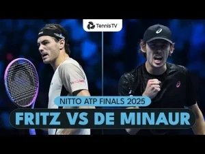 De Minaur survit à la puissance de Fritz dans les temps forts stupéfiants de Turin – Finales ATP 2025 • TennisTemple