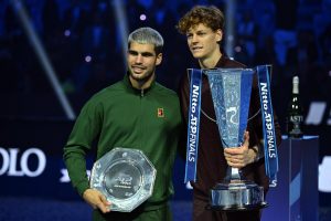 L&rsquo;incroyable statistique sur la rivalité entre Jannik Sinner et Carlos Alcaraz après les Finales ATP