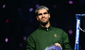 L&rsquo;ovation du public de Turin pour Alcaraz en finale du Masters !