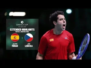 Munar remporte sa première victoire EN SIMPLE de Coupe Davis pour égaliser pour l&rsquo;Espagne contre la Tchéquie à Bologne • TennisTemple