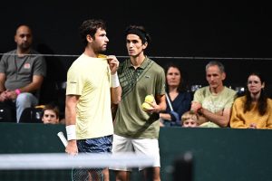 Quentin Halys et Pierre-Hugues Herbert se qualifient pour les demi-finales du double du Rolex Paris Masters
