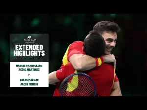 Regardez cette MASTERCLASS de Tiebreak de l&rsquo;équipe de double espagnole contre la Tchéquie en quart de finale de la Coupe Davis 2025 • TennisTemple