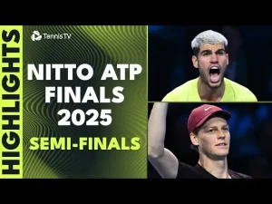 Regardez comment Alcaraz & Sinner se sont arrangés un autre choc au sommet, en finale des Finales ATP 2025 à Turin • TennisTemple