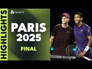 Revivez Sa Victoire Contre Auger-Aliassime en Finale du Masters 1000 de Paris • TennisTemple