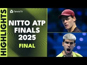Sinner Devance Alcaraz pour Conserver sa Couronne aux Finales ATP • TennisTemple