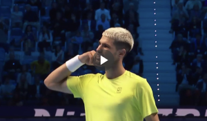 Vidéos, ATP – Finals > Justine Henin sur le coup de folie d&rsquo;Alcaraz face à Fritz : « C&rsquo;est monumental »