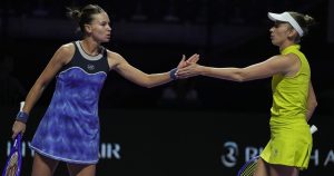 WTA Finals : Elise Mertens et Veronika Kudermetova s&rsquo;imposent en finale et empochent un 2e Masters