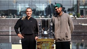 suivez la « Bataille des Sexes », le match entre Aryna Sabalenka et Nick Kyrgios