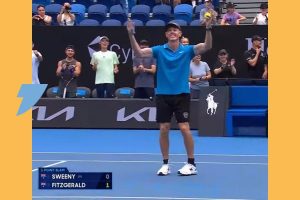 «J&rsquo;ai battu trois joueurs pros à l&rsquo;Open d&rsquo;Australie »  : à 57 ans, Paul Fitzgerald est arrivé en demi-finale du tournoi qui mêle pros et amateurs en 2025