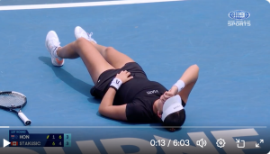 Open d&rsquo;Australie > Après Félix Auger Aliassime la chaleur fait encore des sacrés dégâts chez les Canadiens, Stakusic sort sur un fauteuil !