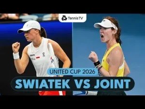 Swiatek bat Joint à la Coupe United 2026 – Match • TennisTemple