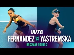 Yastremska Démantèle Fernandez dans une Victoire Éclatante au Deuxième Tour • TennisTemple