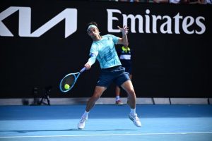 Un mois après son abandon en quarts de finale de l&rsquo;Open d&rsquo;Australie, Lorenzo Musetti est de retour à l&rsquo;entraînement