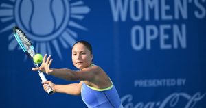 WTA Sables d&rsquo;Olonne: Sofia Costoulas éliminée au stade des quarts de finale en France