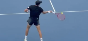 ATP – Miami, Vidéos > La puissance inouïe de Joao Fonseca à l&rsquo;entraînement