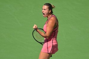 Aryna Sabalenka se qualifie pour la finale d&rsquo;Indian Wells en battant Linda Noskova