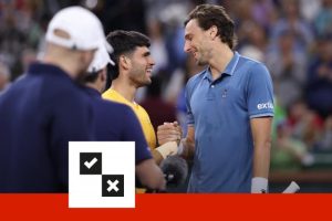 Fact-checking : les adversaires de Carlos Alcaraz jouent-ils mieux contre lui que face au reste du circuit ?