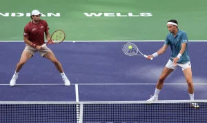 « Je fais un geste un peu parasite, mais Tsitsipas me dit qu’il n’a rien vu » : Rinderknech revient sur le point contesté par Djokovic en double